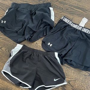 Shorts bundle UA/Nike